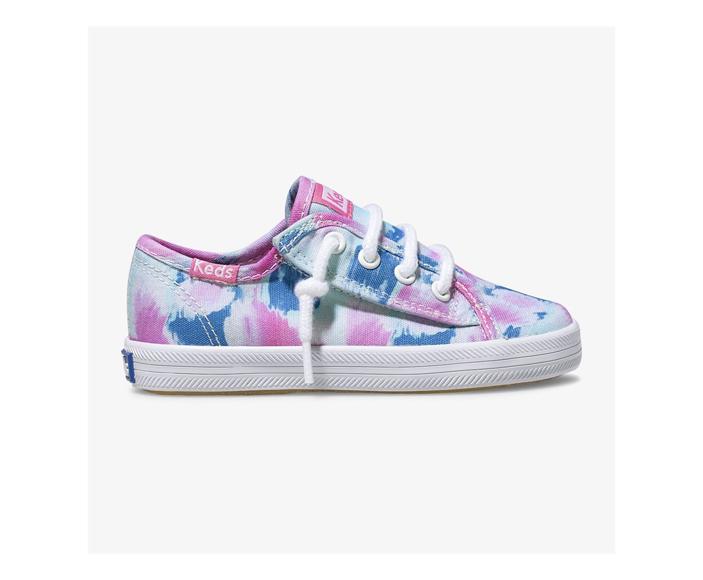 Tenis Keds Niña Blancos/Rosas - Kickstart Jr. - 2749-YTSQZ